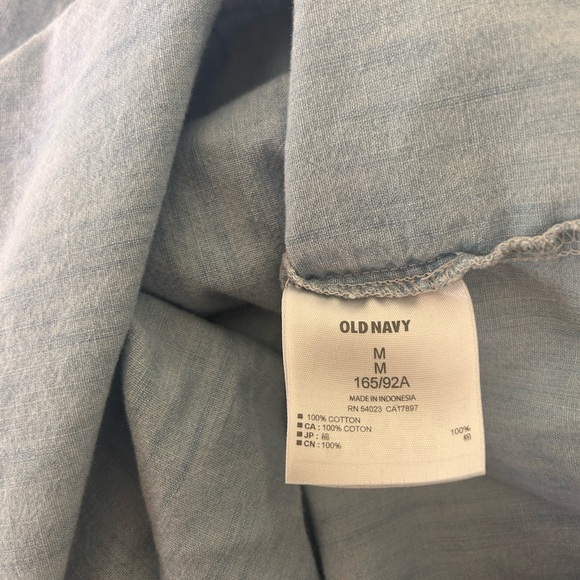 Old navy chambray dress size medium - Picture 6 of 7